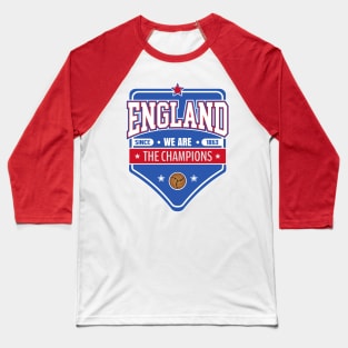 England Football Superstar Badge Baseball T-Shirt